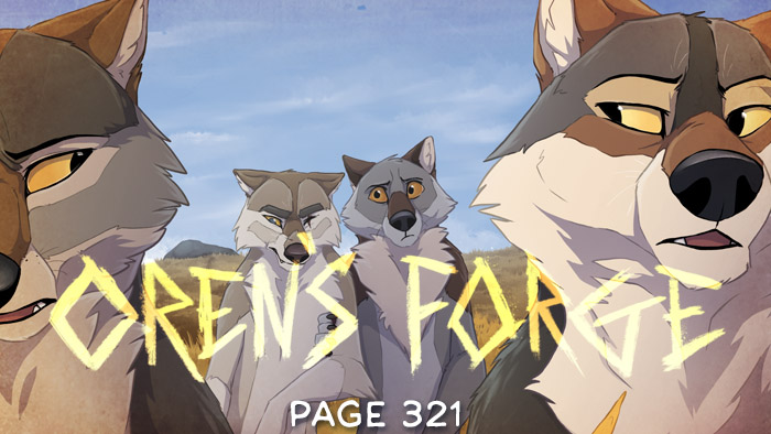 Just posted Oren's Forge PG 321! (Vol 2 Epilogue)

Tapas: tapas.io/episode/3322637
FA: furaffinity.net/view/58465857
DA: deviantart.com/teagangavet/ar…

Find WIPs, side comics and more on my Patreon for only $5!
#orensforge #graphicnovel #webcomic
patreon.com/teagangavet