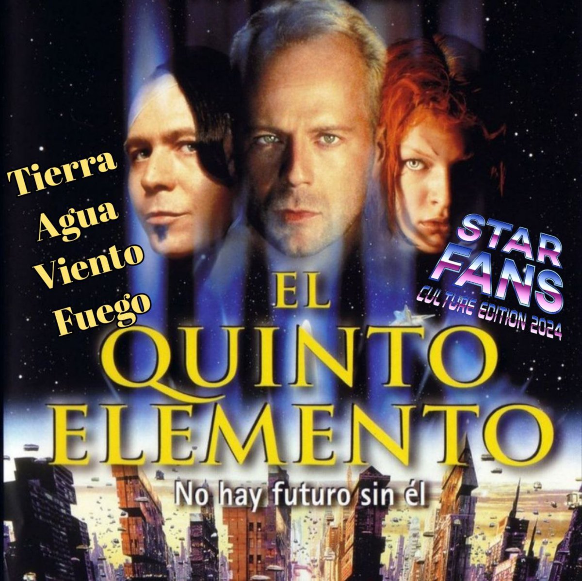 Que siii!!! Que siii! Que lo dicen los Mondoshawan, que el Quinto Elemento es el amor, y que el Quinto Día es StarFans Culture Edition 🤩
Osea: que en Star Fans está el Amor!!!!!! 💜
(No lo decimos nosotros!!!! Lo dicen los Mondoshawan, y por algo son seres supremos y muy sabios