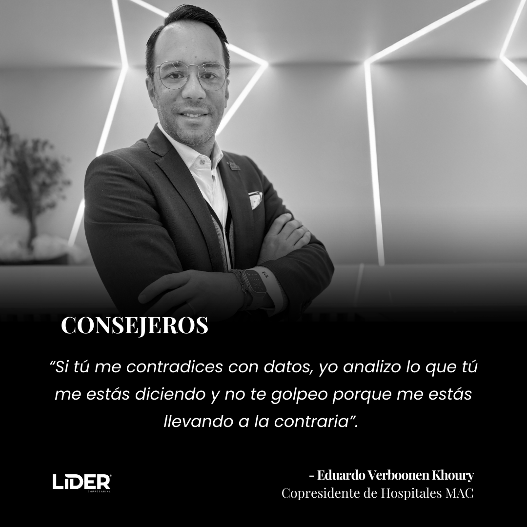 #Consejeros Eduardo Verboonen (<a href="/EduarVK/">Eduardo Verboonen Khoury</a>) nos comparte su inspiradora trayectoria desde sus inicios como un niño inquieto hasta convertirse en un líder visionario en el sector de la salud.

Entrevista completa: tinyurl.com/2yeeddnw