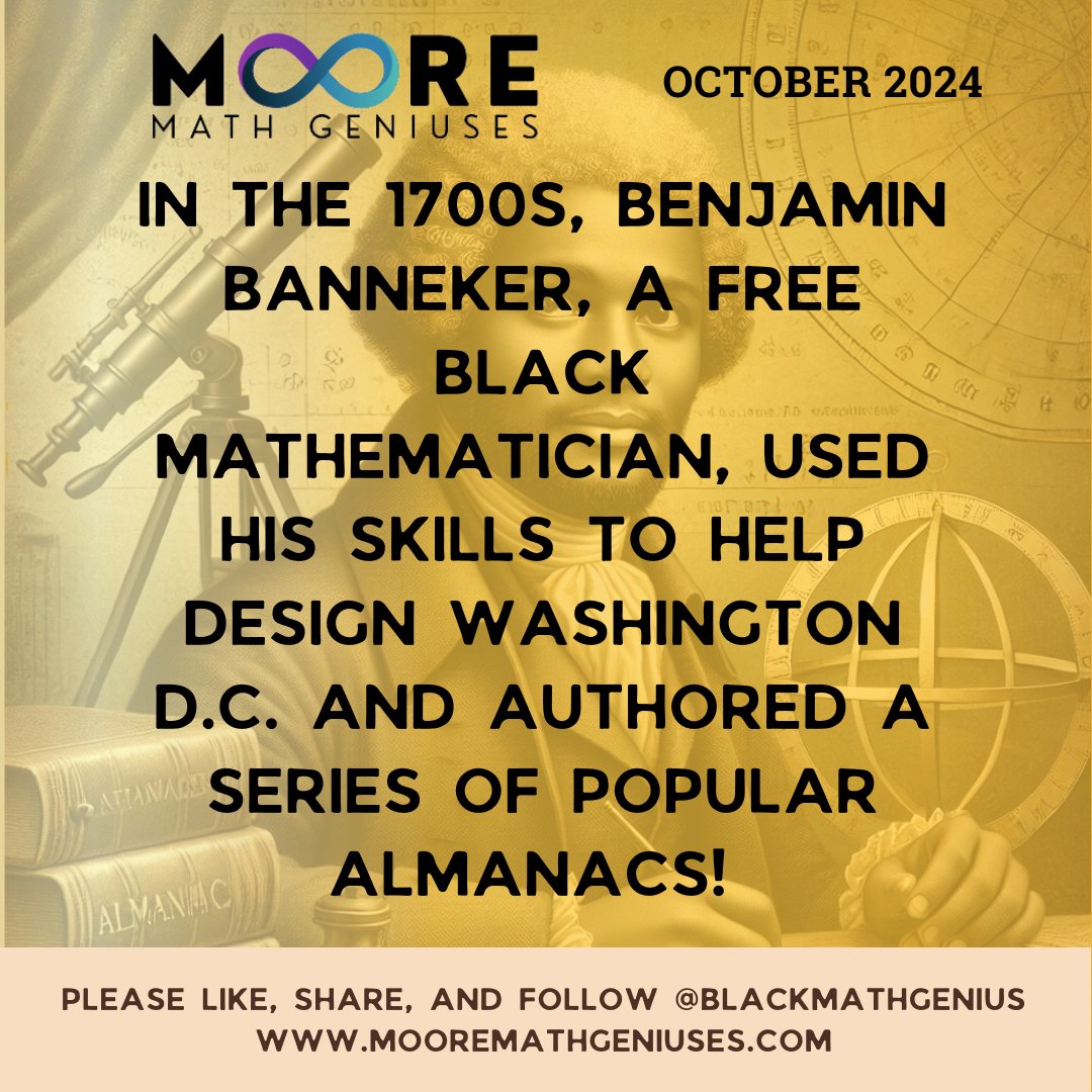 BlackMathGenius's tweet image. #BlackExcellence #MathHistory