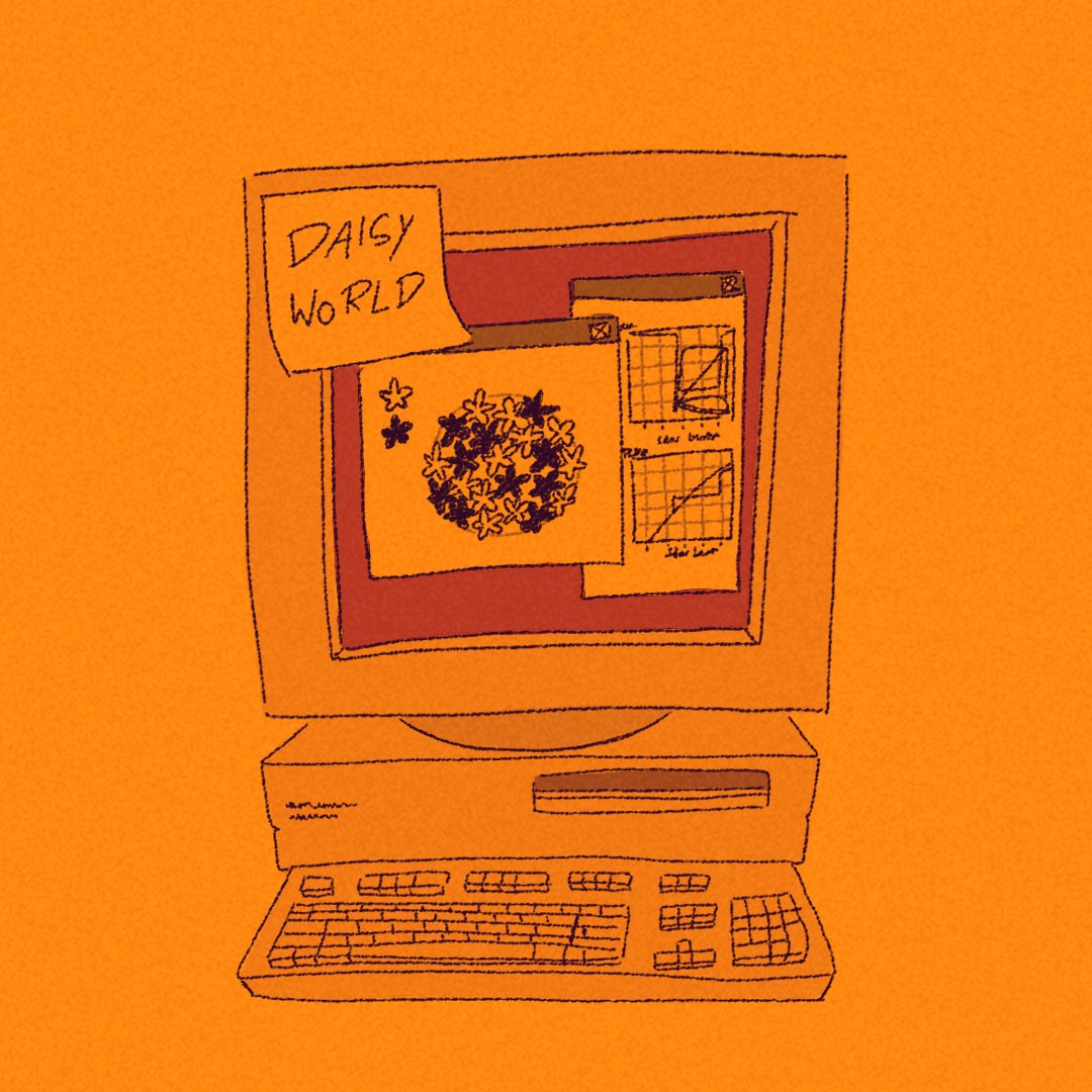 A bit late but 01. DAISY for #peachtober24 #peachtober