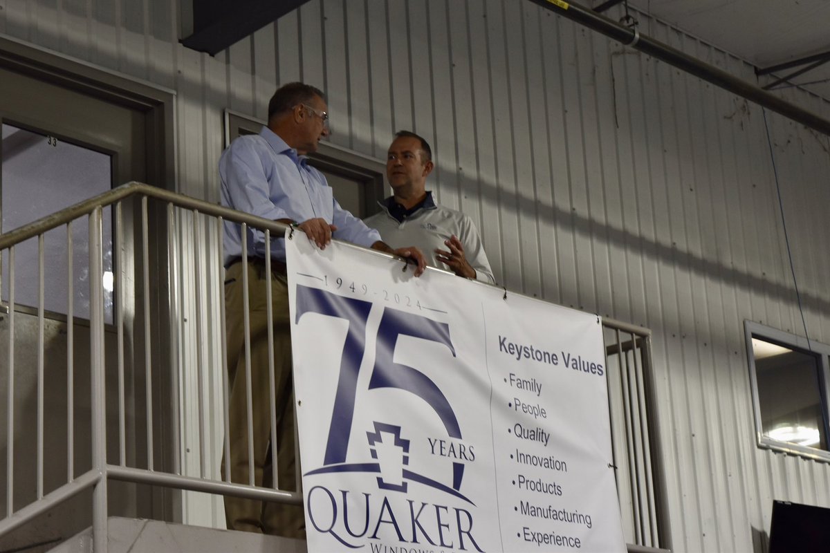Great to visit with <a href="/BuyMissouri/">BuyMissouri</a> member <a href="/QuakerWindows/">Quaker Windows & Doors</a> in Freeburg today as a part of #BuyMOWeek2024. 

Quaker is a leading manufacturer of residential and commercial window and door products and employs over 1,000 people across multiple locations in Missouri.
