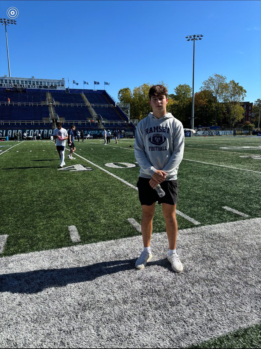 David Larsen (@davidlarsen41) on Twitter photo Had a great gameday visit up at <a href="/RhodyFootball/">Rhody Football</a> Saturday. Loved seeing the campus and watching an awesome rivalry win against Brown. Thank you to @dilloncostell01 for having me. <a href="/CoachPrestonL/">Preston Lawyer</a> <a href="/RamseyRamsFB/">Ramsey Football</a> #GoRams #URI Had a great gameday visit up at <a href="/RhodyFootball/">Rhody Football</a> Saturday. Loved seeing the campus and watching an awesome rivalry win against Brown. Thank you to @dilloncostell01 for having me. <a href="/CoachPrestonL/">Preston Lawyer</a> <a href="/RamseyRamsFB/">Ramsey Football</a> #GoRams #URI