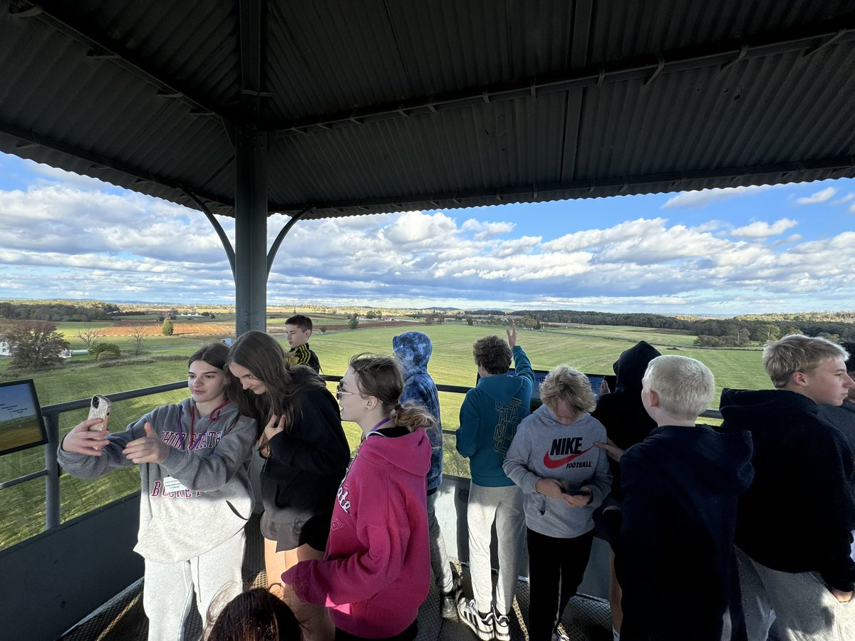 24WeaverDC's tweet photo. Quite a view in Gettysburg! #WMSDC24 https://t.co/VfdSlfu1qb