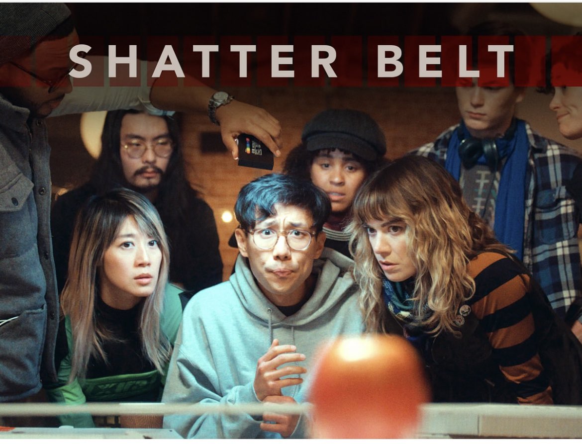 pattonoswalt's tweet photo. Today is the DAY! James Ward Byrkit’s new mind-bending sf anthology series SHATTER BELT premieres on @AppleTV and @PrimeVideo! Four short, mind-warping episodes of pure WTF. Watch the “Pearls” episode LAST. Trust me. https://t.co/oWBikh6okj