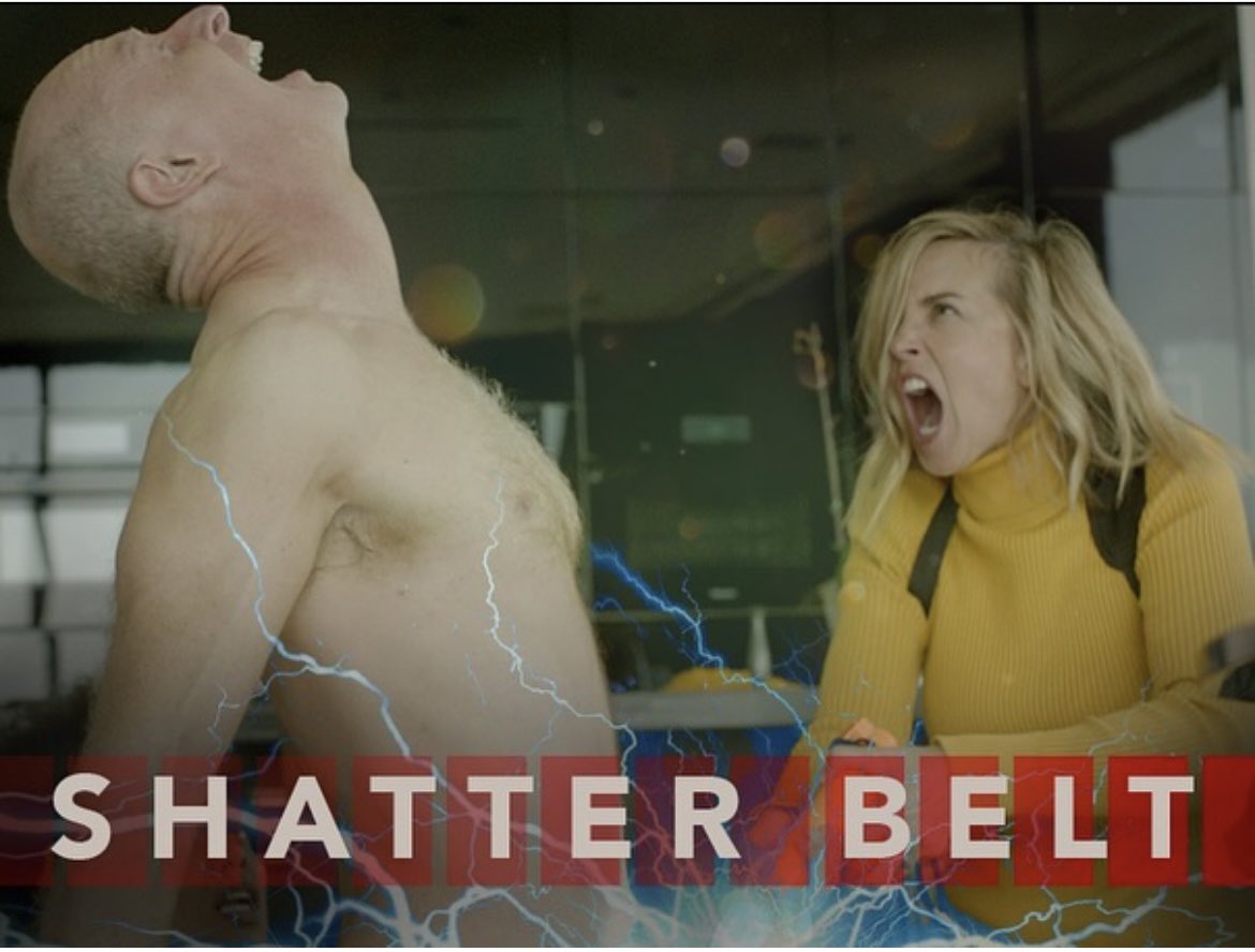 pattonoswalt's tweet photo. Today is the DAY! James Ward Byrkit’s new mind-bending sf anthology series SHATTER BELT premieres on @AppleTV and @PrimeVideo! Four short, mind-warping episodes of pure WTF. Watch the “Pearls” episode LAST. Trust me. https://t.co/oWBikh6okj