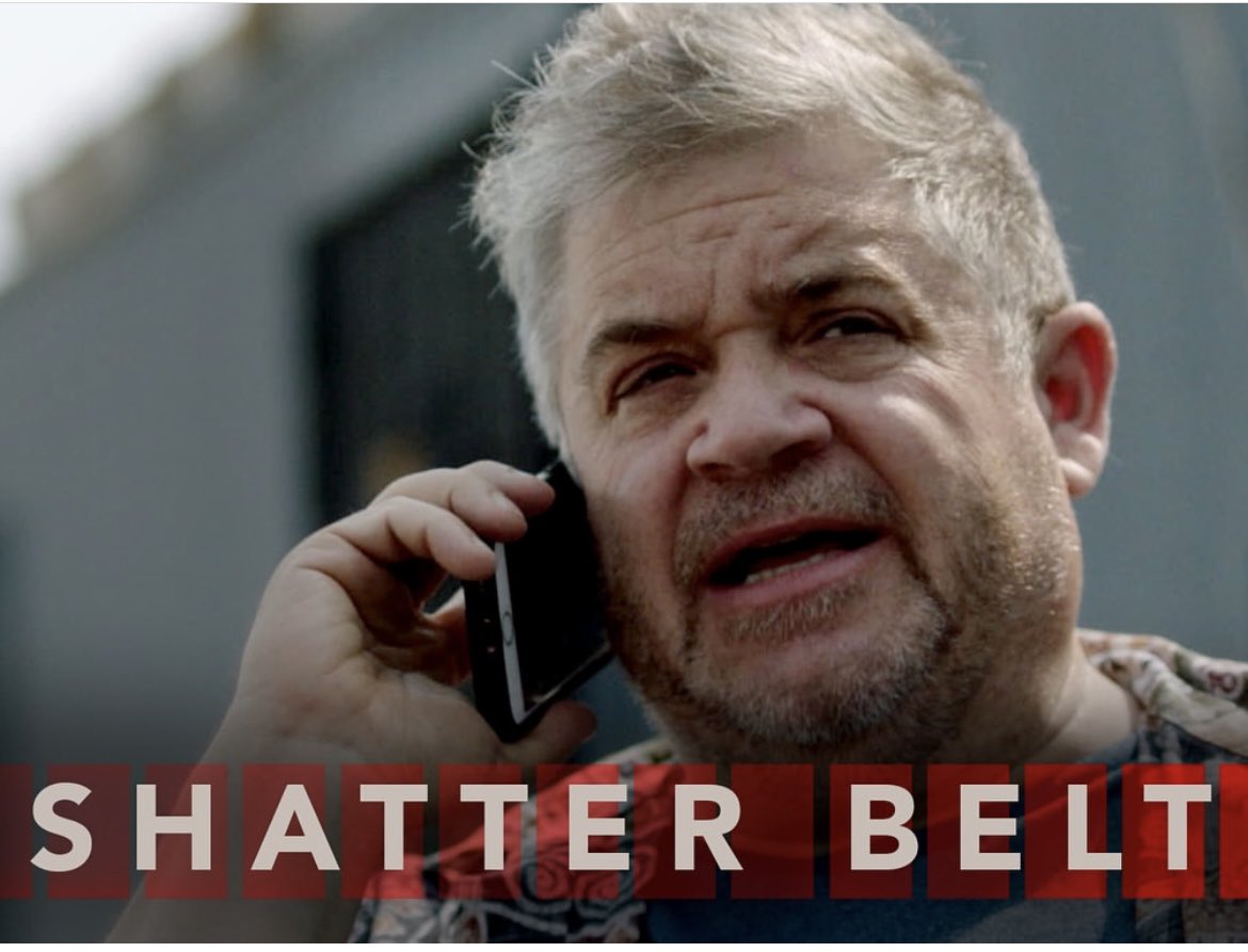 pattonoswalt's tweet photo. Today is the DAY! James Ward Byrkit’s new mind-bending sf anthology series SHATTER BELT premieres on @AppleTV and @PrimeVideo! Four short, mind-warping episodes of pure WTF. Watch the “Pearls” episode LAST. Trust me. https://t.co/oWBikh6okj