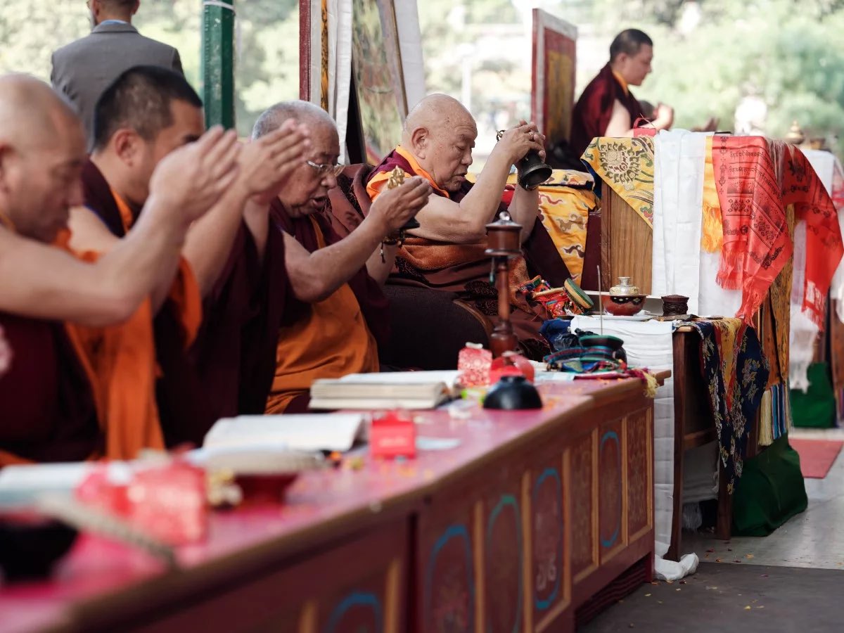 karmapaorg's tweet photo. We are happy to announce that the annual Kagyu Monlam will take place again in December in Bodhgaya, the site of the historical Buddha’s supreme enlightenment more than 2,500 years ago. All sessions will be streamed on Karmapa’s website.

The Kagyu Monlam is the highlight of the Dharma calendar, where monks, nuns and lay practitioners from India and around the world gather in the shade of the Bodhi Tree to offer special aspiration prayers for the benefit of all sentient beings.

This year’s Kagyu Monlam will take place from the 15th to 21st December 2024 and it will be the 22nd Kagyu Monlam since 1996, when the late Kunzig Shamar Rinpoche gathered the resources for all Karma Kagyu practitioners to come together for the first time at the sacred venue of Bodhgaya.

Karmapa will once again lead the aspiration prayers, joined by many Rinpoches, Khenpos and Lamas.

The main prayer recited at the Kagyu Monlam is known as the ‘King of Aspiration Prayers’ or the ‘Samantabhadra Wishing Prayer’.

As Karmapa has said:

 Let us use these days of the Kagyu Monlam to fully express our human nature by joining in the perfect aspirations of the Buddhas and Bodhisattvas, without any sense of a mission to accomplish, without any doubt or hesitation, but with whole-hearted enjoyment.

Please enjoy these photos of the 2023 Kagyu Monlam.

https://t.co/ynX3x1SrYB