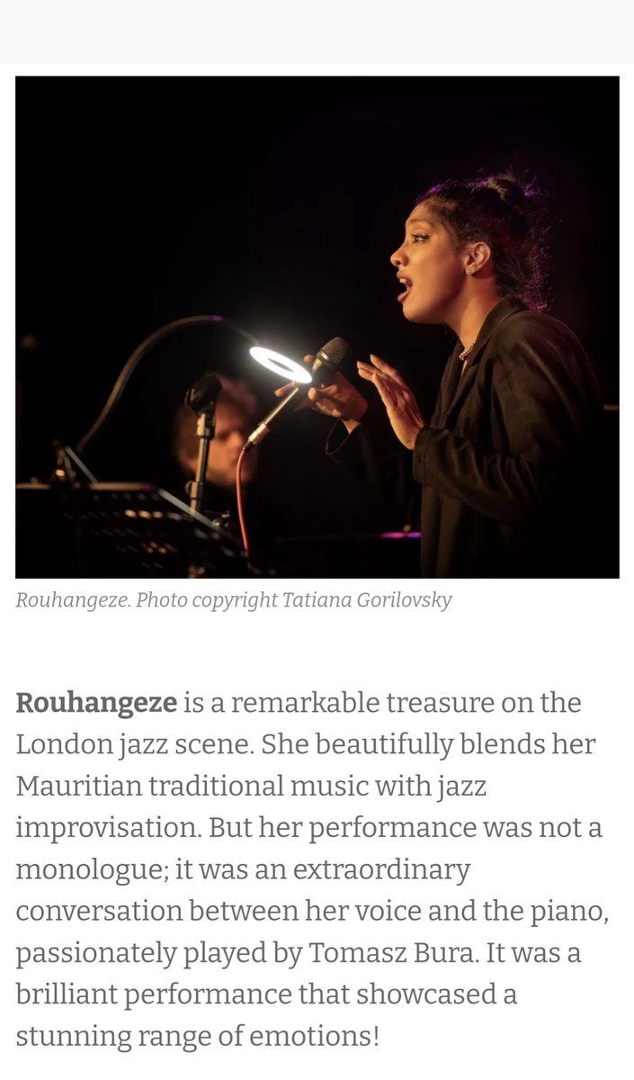 Thank you <a href="/LondonJazz/">UK Jazz News</a> <a href="/posklondon/">POSK Polish Centre London</a>   #TatianaGorilovsky <a href="/TomaszBura/">Tomasz Bura</a> ✨