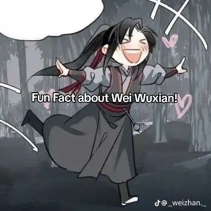 SWUIBIAN's tweet photo. they really got me with that cuteass laughing pic of wwx... my heart just sank https://t.co/ReOnOr0wLh