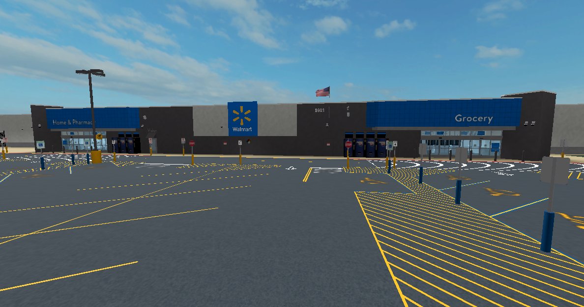 thejrmchannel's tweet photo. Walmart Supercenter in #Roblox #RobloxDev #Walmart https://t.co/PR7W7rBPhl