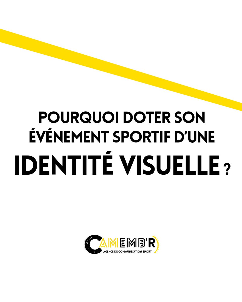 A l'occasion de la nouvelle identité visuelle du #46eFoussard, on vous donne 6️⃣ raisons de ne pas la négliger dans le développement de votre événement sportif. 📈

💻 camemb-r.com/pourquoi-doter…

AM | #CAMEMBR 🐄