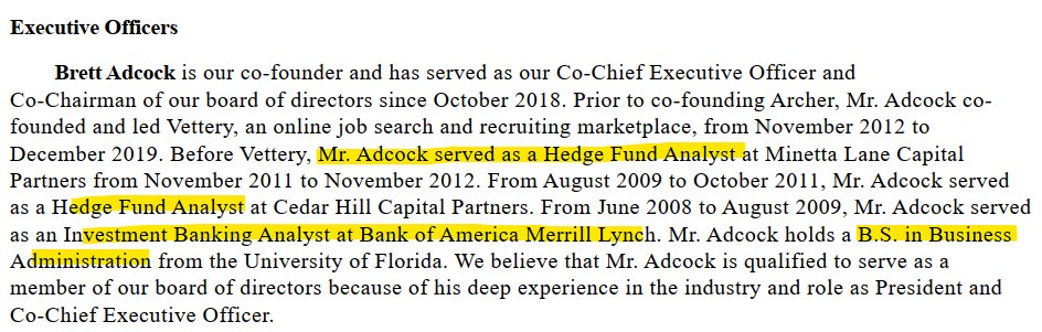 Wow, Brett Adcock's Archer Aviation <a href="/adcock_brett/">Brett Adcock</a> generated cumulative losses of $1,372M as of June 2024 (since inception) and burns over $100M per quarter 6 years after inception.  

How is this possible? Perhaps it has to do with the fact that Brett has no engineering