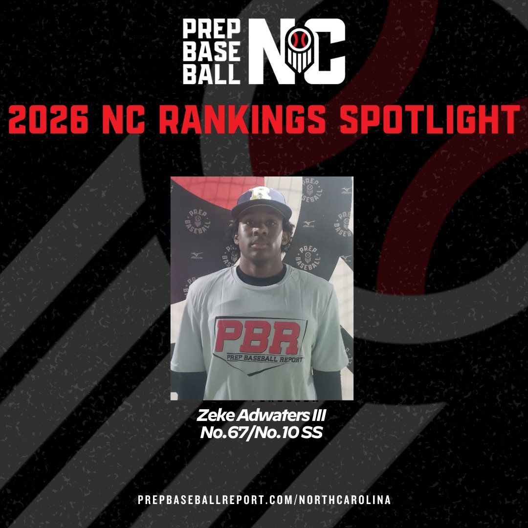 🚨𝐑𝐚𝐧𝐤𝐢𝐧𝐠𝐬 𝐒𝐩𝐨𝐭𝐥𝐢𝐠𝐡𝐭:🔦
📝 Zeke Adwaters III | @zekeAdwatersIII
🎓2026
📍 TC Roberson
⚾ SS
📊 No.67/ No.10 SS in NC 2026 Rankings

📓⤵️
loom.ly/iAd9qCc