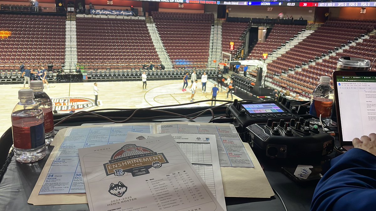 Nathan Robillard (@_nrobillard27_) on Twitter photo UConn. URI.
For the 1st time since winning the A-10 in ‘18, Dan Hurley will face his former employer tonight.
The 2x national champions will face URI in a charity exhibition at Mohegan Sun.
Myself, <a href="/Aidan_Garvey_/">Aidan Garvey</a> and <a href="/NoahMcLane20/">Noah McLane</a> have you covered at 6 on <a href="/WRIUSportsRadio/">WRIU Sports Radio</a>! UConn. URI.
For the 1st time since winning the A-10 in ‘18, Dan Hurley will face his former employer tonight.
The 2x national champions will face URI in a charity exhibition at Mohegan Sun.
Myself, <a href="/Aidan_Garvey_/">Aidan Garvey</a> and <a href="/NoahMcLane20/">Noah McLane</a> have you covered at 6 on <a href="/WRIUSportsRadio/">WRIU Sports Radio</a>!