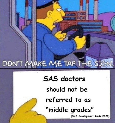 A reminder 
(and for those who weren't aware, don't worry - here is the jointly produced SAS Doctor Development Guide nhsemployers.org/system/files/m…) #SASWeek24