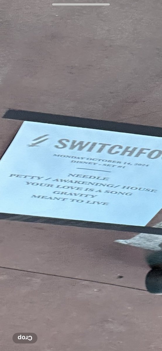 AlternateReal's tweet image. Second day of Switchfoot shows at EPCOT now loading