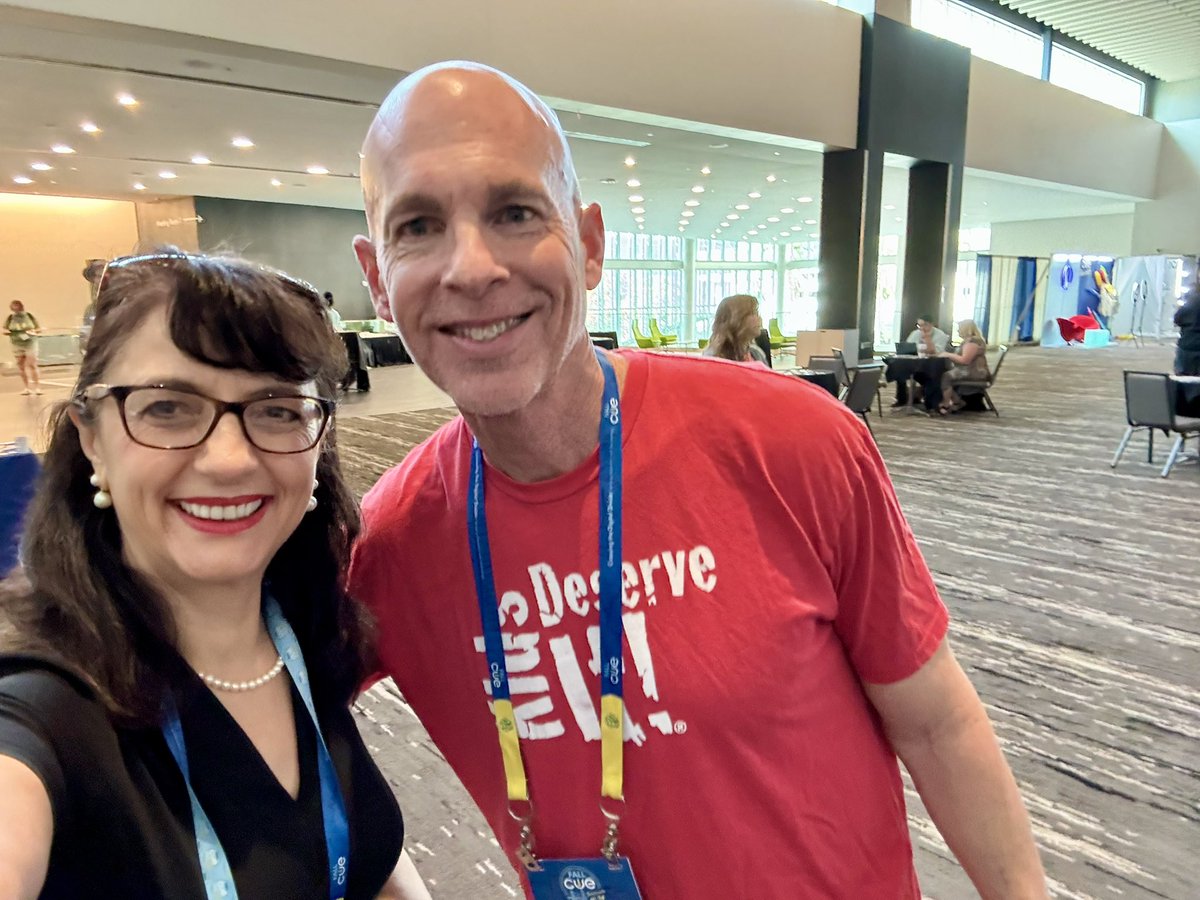 criley_md's tweet photo. 4/
Running into amazing & accomplished educators, innovators etc. & networking was inspiring. ย
My talk: โWalk In The Shoes Of A Detective and Solve An Authentic MediCal Mystery was engaging, informative, and inspirational ย (at least attendees said so).
#FallCue2024 #fallcue https://t.co/k6iIPJomWm