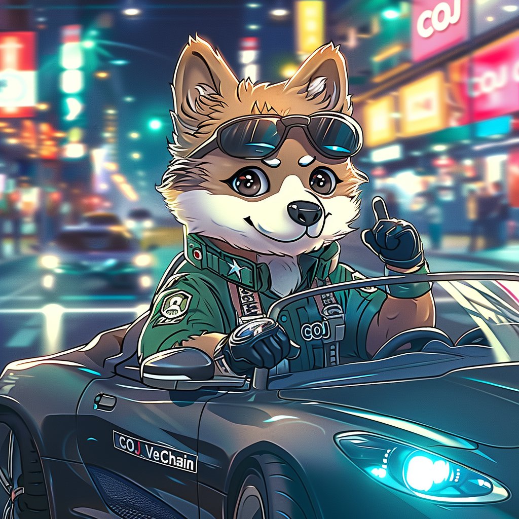 #VeChain 1st Dog 🐶 #Memecoin | $COJ #CupOfJoe ☕️ tweet media