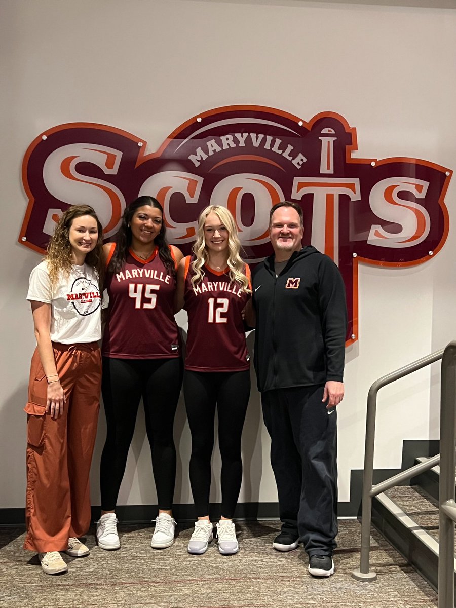 After a great visit, I am blessed to receive an offer from <a href="/MCScotsWbb/">Maryville College Women’s Basketball</a>. Thankful to share this opportunity with my favorite teammate!! Thank you <a href="/coachtravillian/">Darrin Travillian</a> and <a href="/CoachElsaE22/">Elsa</a> for this opportunity! <a href="/TeamUnlimited16/">Team Unlimited</a> <a href="/jordanstout27/">Jordan Stout</a> <a href="/CoachTealDavis/">CoachTealDavis</a>