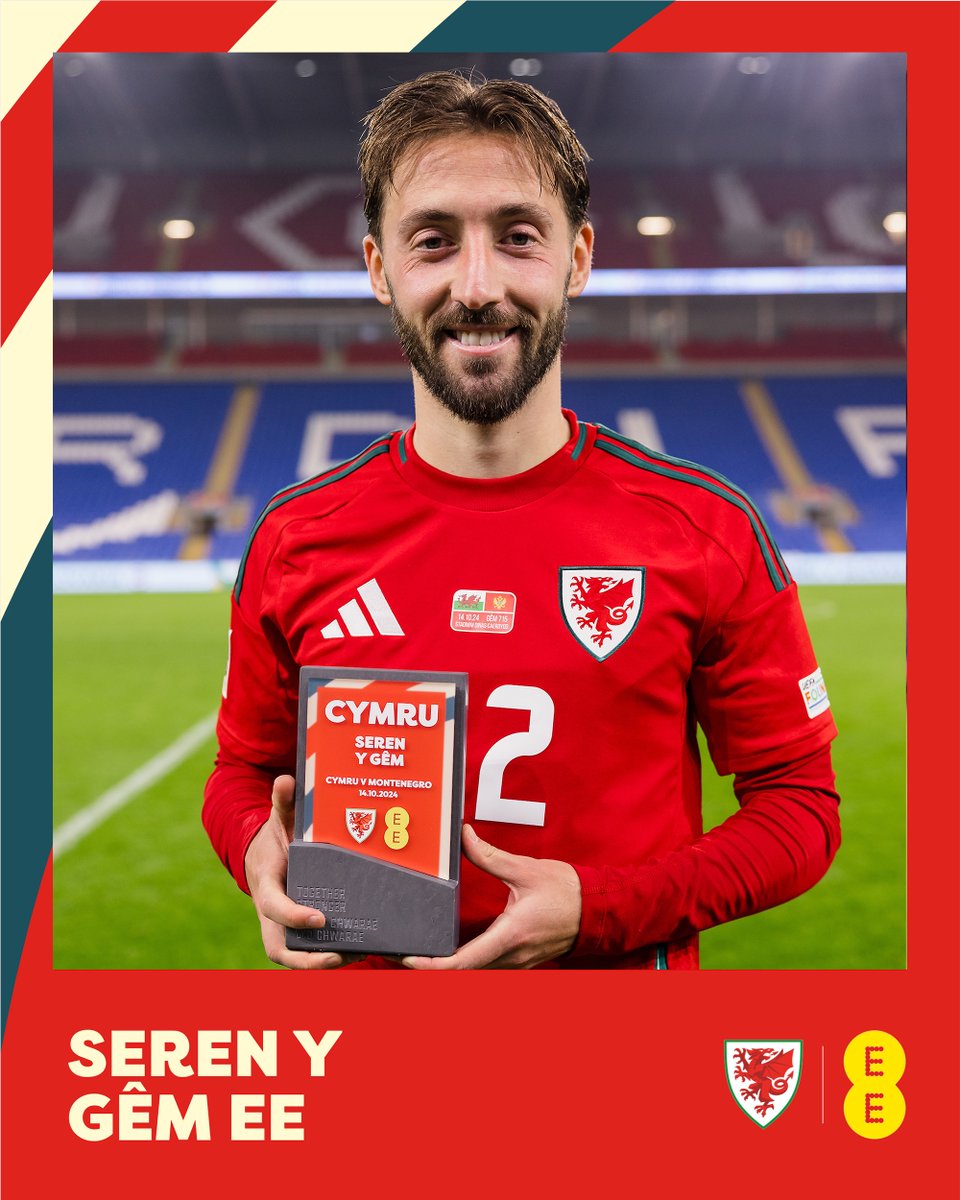Cymru's tweet photo. Your @EE Player of the Match, @JoshSheehan_ 🌟

#TogetherStronger | #NationsLeague https://t.co/J1eCcKYcfC