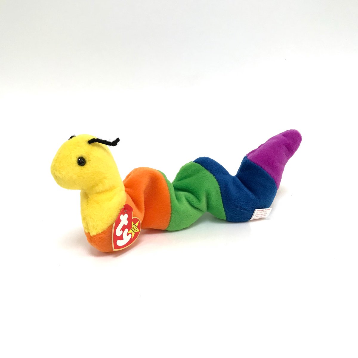 DAILY OBJECT 705:

INCH THE INCHWORM BEANIE BABY