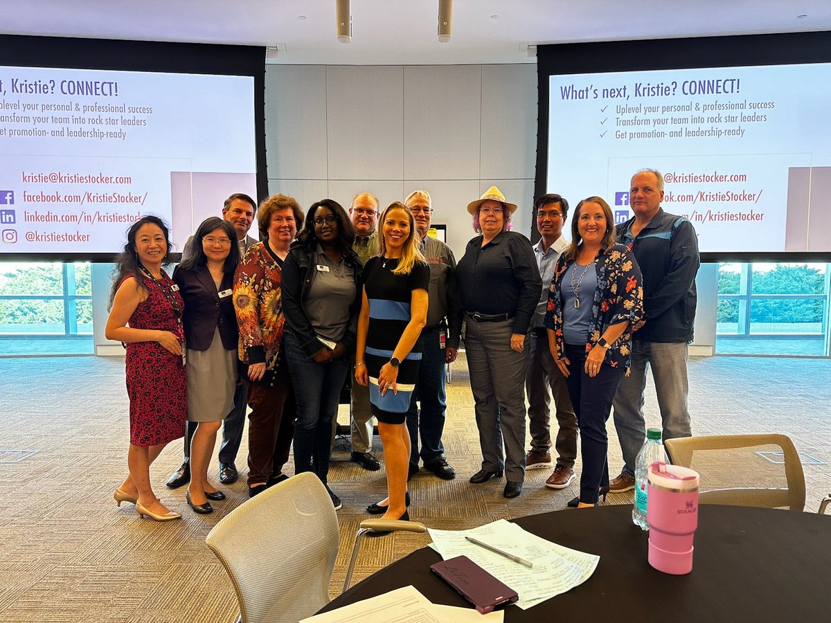 Kristie is one of our great presenters. Today we reflected a lot on the DISC model and learn more on leadership in a series of individual and group activities and enjoyed different topics. Thanks again.