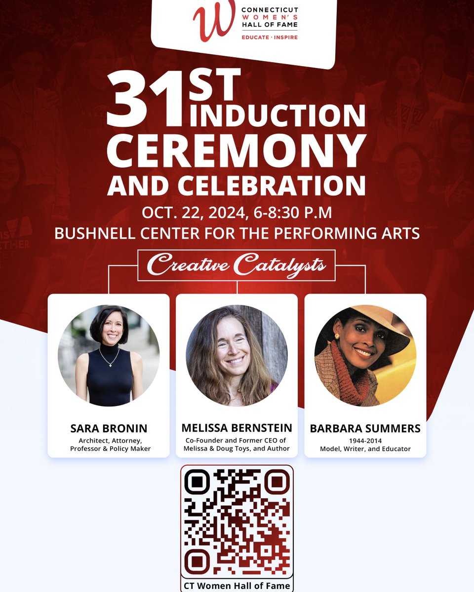 Introducing the 2024 Inductees: ‘Creative Catalysts’! Visit our website for event details and to learn more about the CWHF and this year’s honorees.🎟️🎉✨ cwhf.org