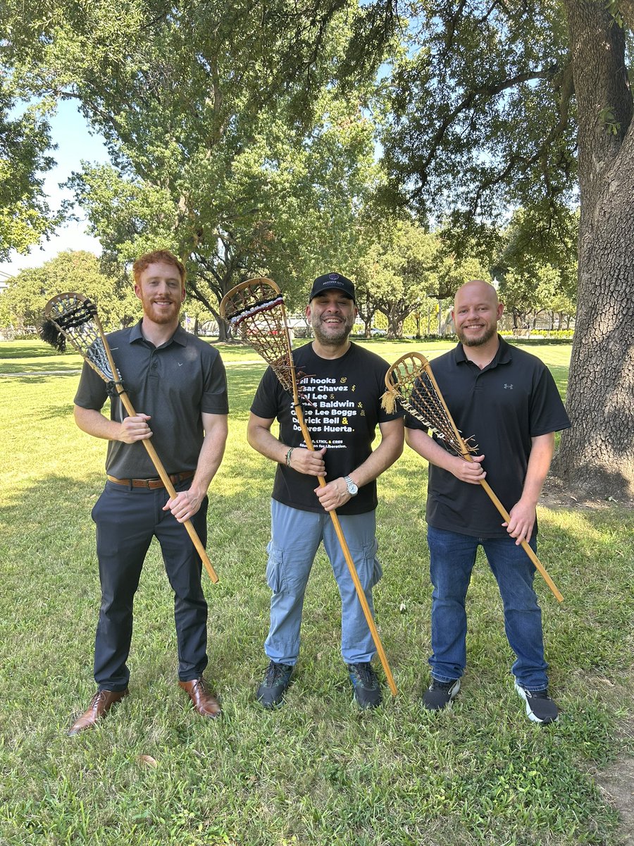 TCUEnglish's tweet photo. Today we’re honoring Indigenous Peoples’ Day by celebrating the rich cultural heritage and traditions of Native peoples. Dr. David Colón shares the art of restringing wooden lacrosse sticks — a sport with deep indigenous roots. Keep reading to learn more… https://t.co/lDLUbZQrFM