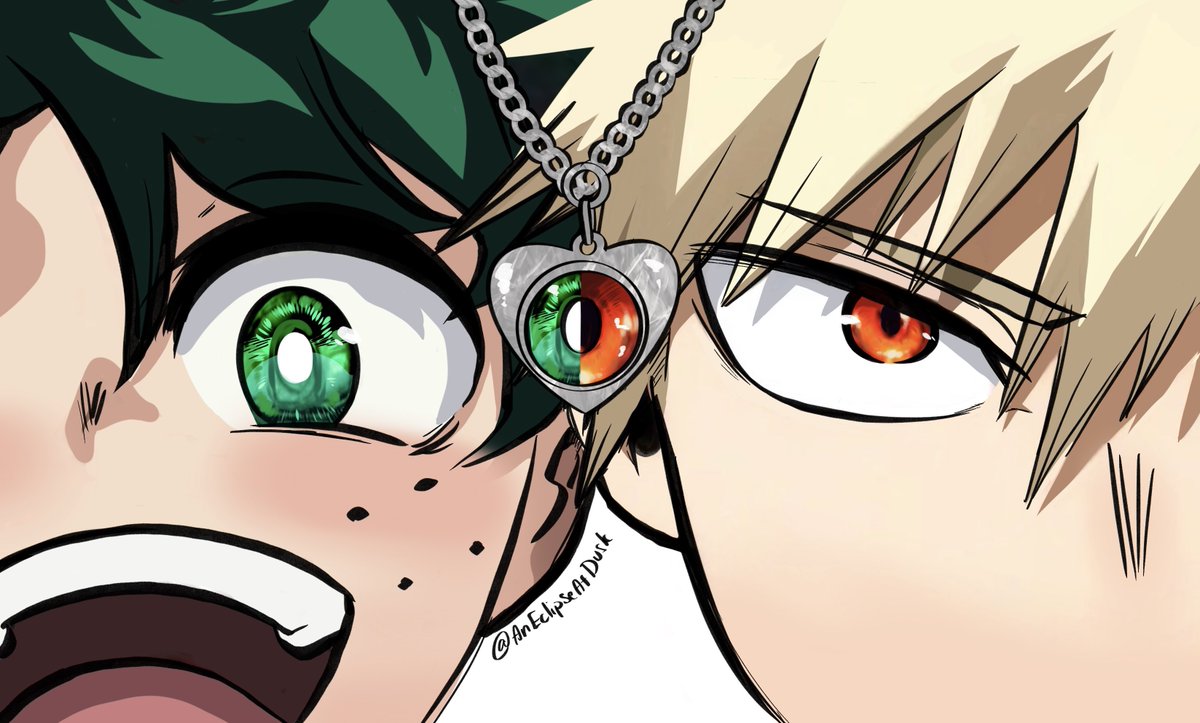 AnEclipseAtDusk's tweet photo. I love drawing eyes 🧡💚 https://t.co/brGgOujJSH