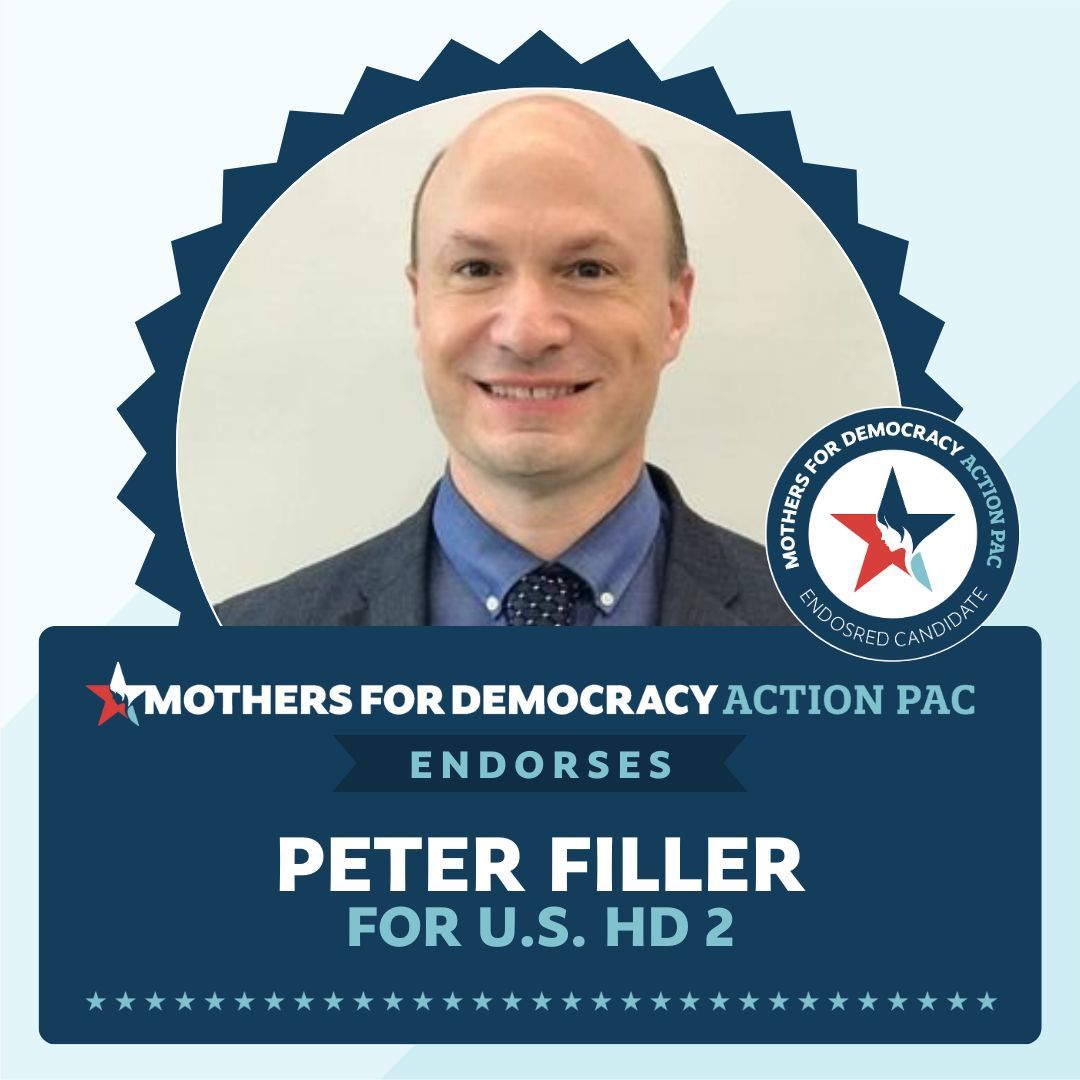 We're so thrilled to endorse @peter_filler to represent U.S. House Texas District 2 in the House of Representatives. Let's go win this thing, Peter!