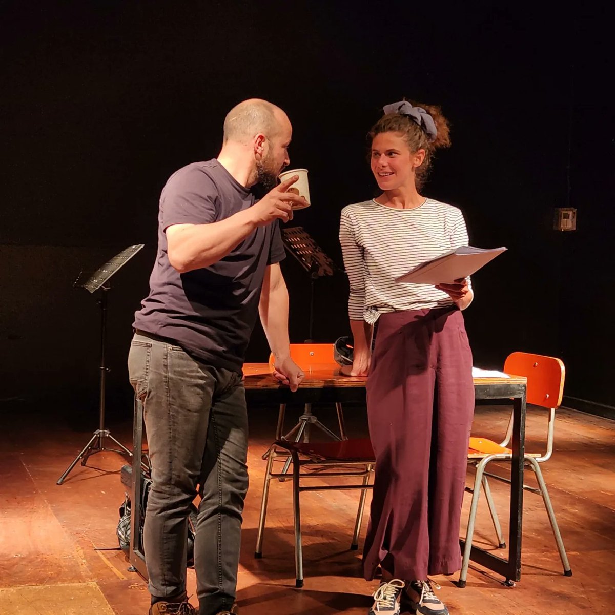 FacultadArtesUC's tweet photo. 📣 #Teatro Participa GRATIS este 15 y 16 de octubre en una nueva versión del Encuentro de dramaturgias entre #Chile y #Argentina conocido como #Archidrama 2024 📝. ¡Corre la voz! Inscríbete y asiste a las obras en el siguiente link: https://t.co/iVk26Iwavv 🙌 https://t.co/IDvvvKxh0z