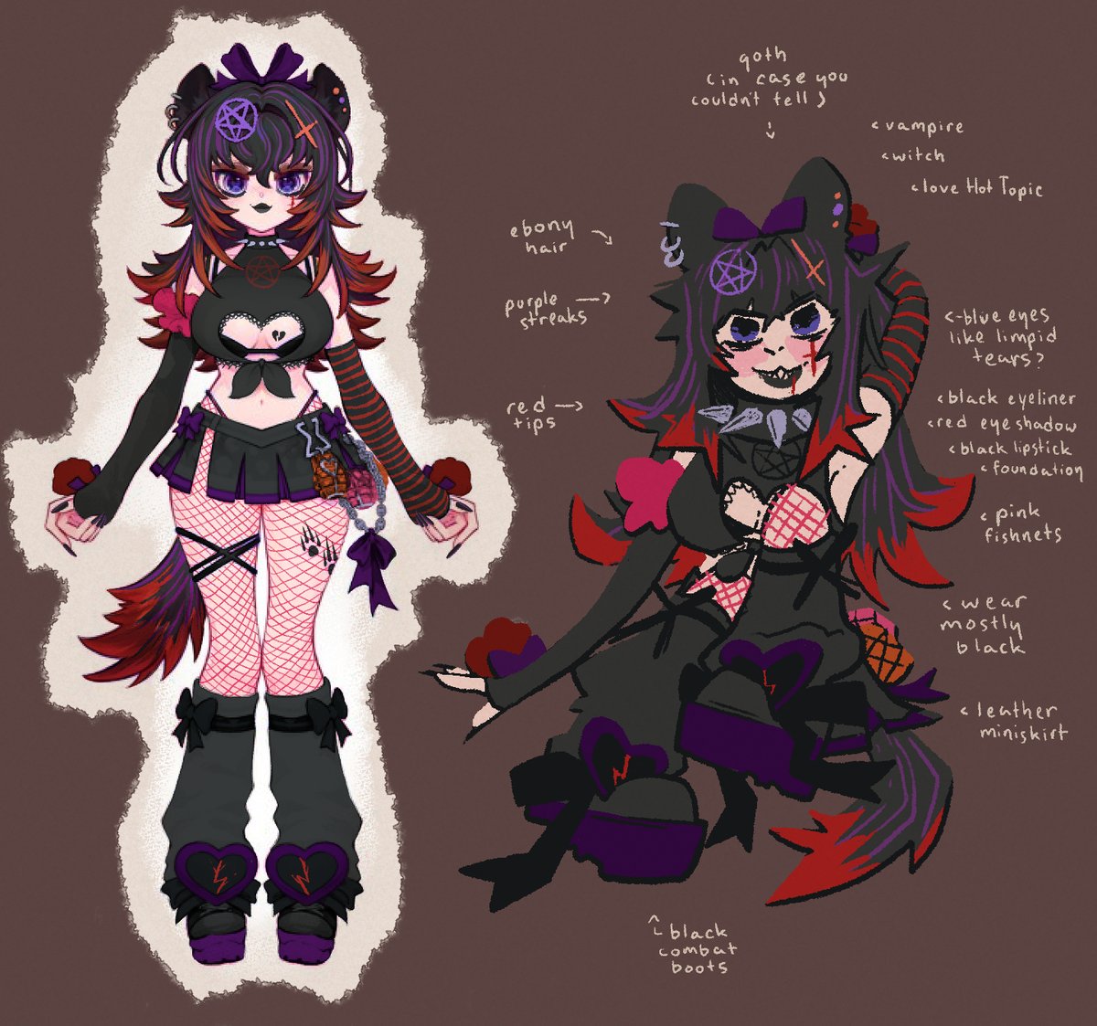 kingcrayony's tweet photo. poma dark'ness dementia raven way  (i can't imagine how this looks if you weren't in today's yapping stream) #pomffiti https://t.co/qRapKPV5MD