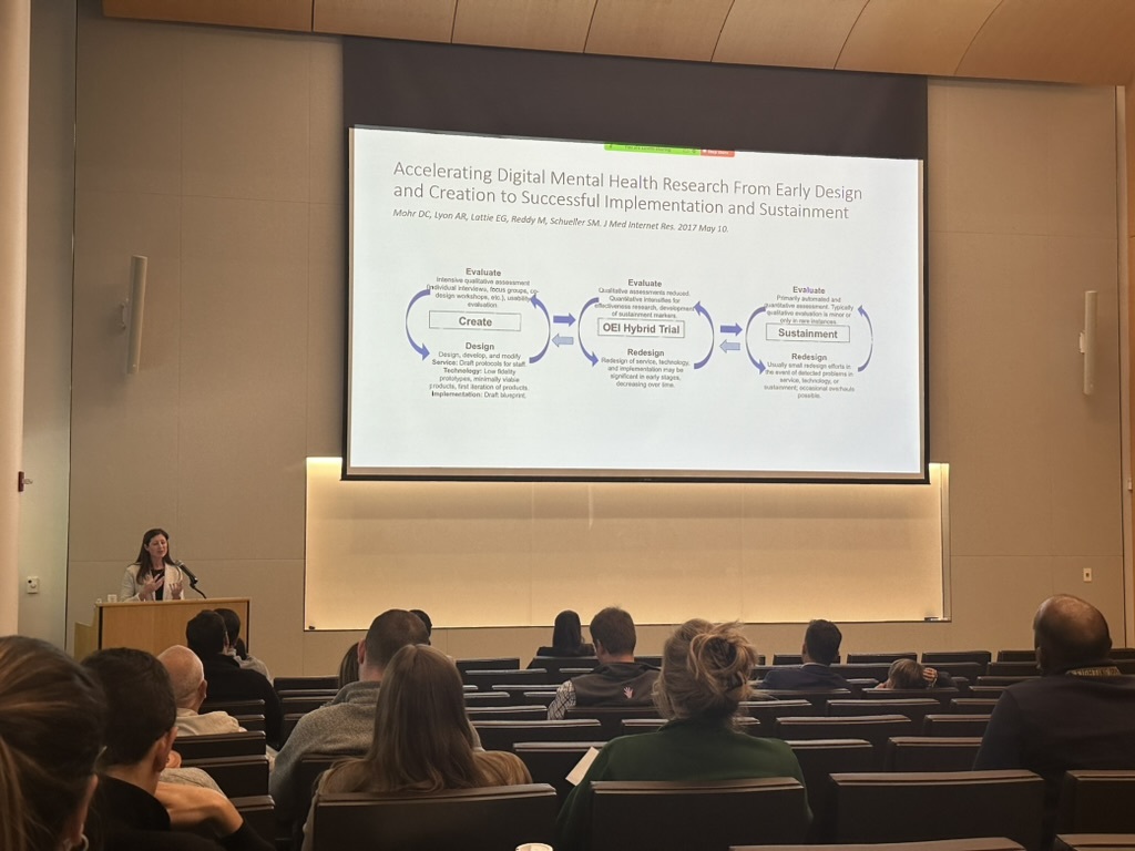 Center for Behavioral Intervention Technologies (@cbitshealth) on Twitter photo Congrats <a href="/ColleenMBadke/">Colleen McCormick Badke</a> on an outstanding lecture at today’s Human-Centered AI + Patient Safety Symposium. CBITs is proud to support your innovative K-award research on applying human-centered design to machine learning to predict clinical deterioration! Congrats <a href="/ColleenMBadke/">Colleen McCormick Badke</a> on an outstanding lecture at today’s Human-Centered AI + Patient Safety Symposium. CBITs is proud to support your innovative K-award research on applying human-centered design to machine learning to predict clinical deterioration!