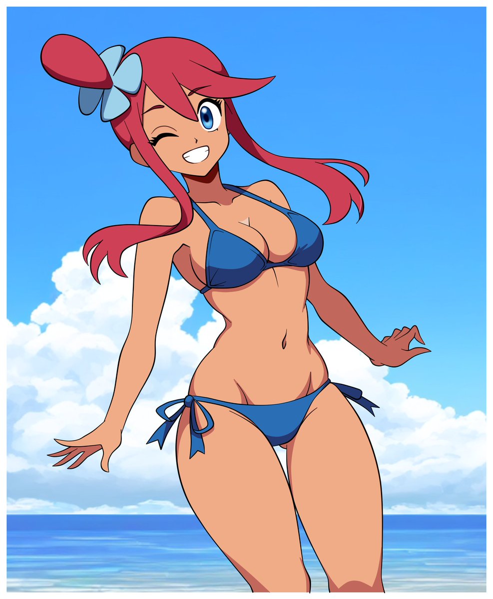 skyla bikini pokemon card Did someone order a Sexy Latina Pilot? #Pokemon #Skyla #Fanart #pokemonfanart #Gen5 Skyla - Etsy