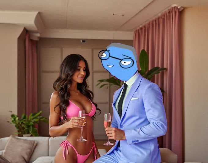 LurryPinkOnSui's tweet photo. $BLACKROCK
$BLACKROCK Holder’s Chilling with Girls 🔵⚡️
Chart: https://t.co/b6RxpuWCMZ
#SUI #BLACKROCK #LURRY #BTC https://t.co/bTFL9yY7Bt