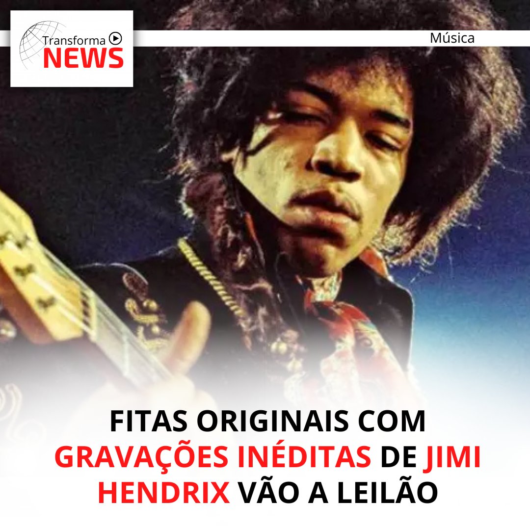 transforma_news's tweet photo. Fitas originais com gravações inéditas do lendário guitarrista foram descobertas e serão leiloadas em Londres no dia 15 de novembro.  O material, do ano de 1968,  contém demos nunca lançadas de músicas como “Up From the Skies”, “Ain’t No Telling”, “Little Miss Lover” e mais. https://t.co/vICdI9Q3g4