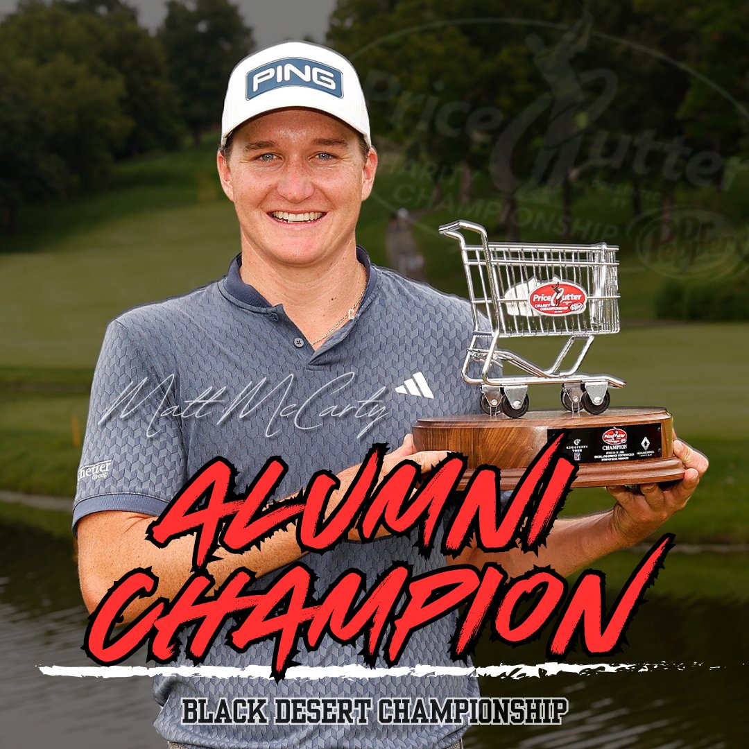 The 2024 PCCC CHAMP has been on 🔥🔥🔥 since coming to Springfield in July. 

Congrats <a href="/mattmccarty21/">Matt McCarty</a> on capturing your first <a href="/PGATOUR/">PGA TOUR</a> victory 🏆

Never forget where the heater started 🛒🛒🛒
