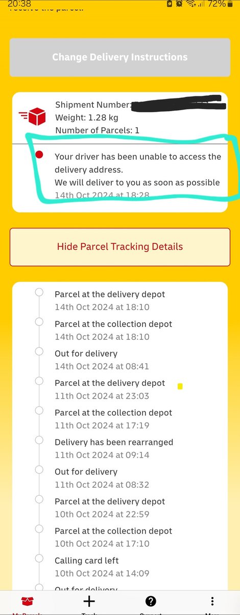 ianhaz2's tweet photo. @dhlexpressuk why don't you cut the bullshit and just say you never delivered it... I changed the address to our local shop as we aren't in during the day, went to said shop this evening and they told me you hadn't been in there for 3 days!!!
#bullshitters https://t.co/iTUiBlOru7