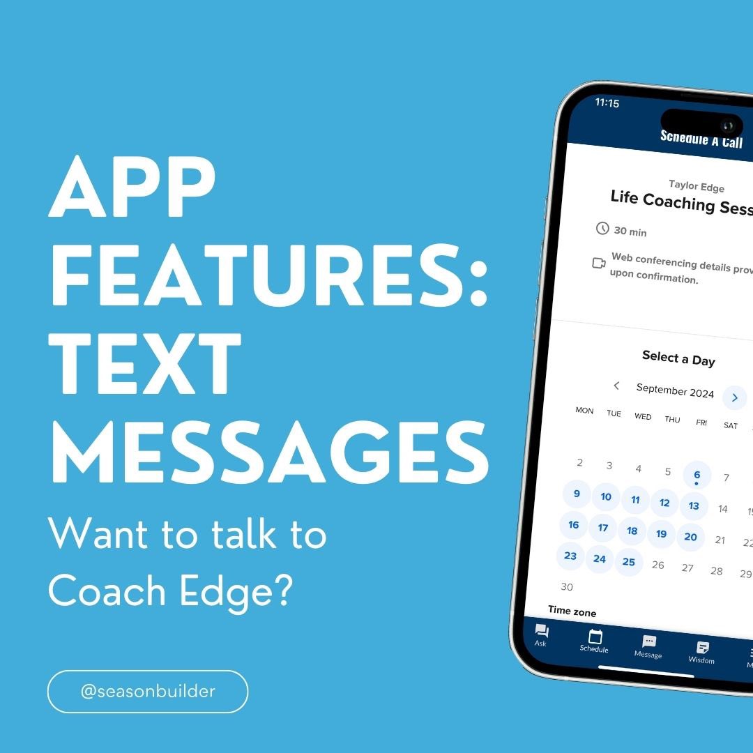 SeasonBuilder's tweet image. Sometimes, all you need is a real human being to mentor, guide, or simply listen. Send us a message, and we’ll get back to you as quickly as possible. We’re here to support you in whatever you need. apps.apple.com/cy/app/coach-e… 
#appfeatures #mentortalk