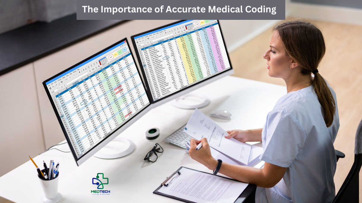 MedTechClaims's tweet image. 📌At Medtech Claims & Billing, we ensure accurate medical coding to maximize revenue and efficiency. Don't let errors drain your resources. Trust us for precision and profitability!
#MedTechClaims #AccurateCoding #MedicalBilling #RevenueCycleManagement #Healthcare"