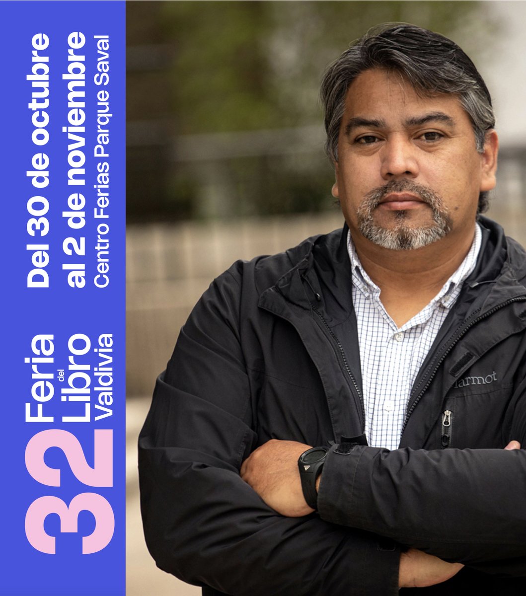 Atentos en la bella ciudad de Valdivia, el sábado 2 de noviembre estaré presentando "Arauco tiene una pena" en la 32º Feria del Libro 📚 ¡Anótenlo en sus agendas! <a href="/Catalonialibros/">Editorial Catalonia📚</a>  <a href="/queleovaldivia/">RioDeLetras</a>