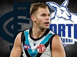 TradeTalkAFL's tweet photo. Dan Houston to join North Melbourne is still on the cards and certainly not out the race. It was reported he did not wanna join North Melbourne but might have to if he wishes to get back to Victoria.

Per reports - @traderadio @Sammy__Edmund 

#AFL #AFLTrade #GoNorth #GoPower https://t.co/OCAPGk41RM