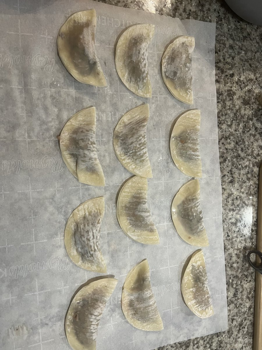 But_Really_Tho's tweet photo. We made fried pork dumplings 🥟😋
#webecookin https://t.co/dIJhe6d5Ap