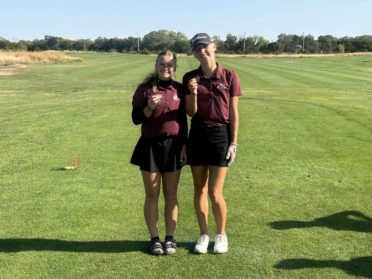 Congratulations to Anika Paulsrud for medaling 6th and Macy Miller 10th at the 4A McPherson regional. Well done!