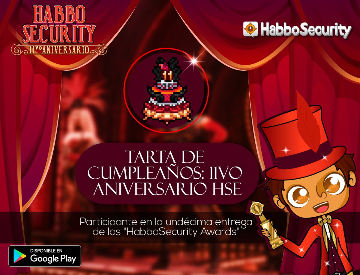 📣Ya abrió el 1er. juego de nuestro #11AniversarioHSE: "Tarta de Cumpleaños"🎂✨ Este año cumplimos 11 años en la comunidad de Habbo, y con ello, nuestro aniversario está ambientado en el “Cancán Francés” y en la gloriosa década de 1820, en homenaje al inolvidable “Moulin
