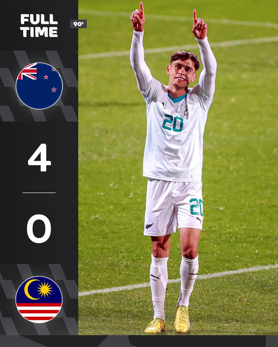 New Zealand secure another big win and A-Leagues stars had their fingerprints all over it 🇳🇿⚽️🔥

Eight Isuzu UTE A-League players were on display in their 4-0 win against Malaysia - with a rocket from Auckland FC's Logan Rogerson the pick of the bunch 🚀

Match Report: