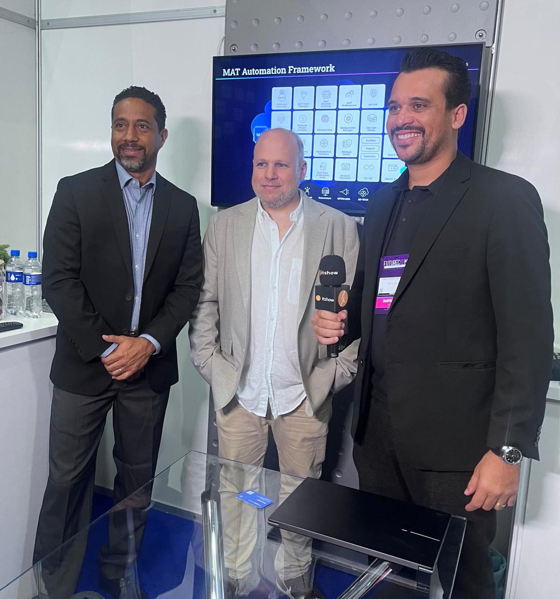 MarketCross's tweet photo. #Futurecom2024 es el mayor evento de conectividad y #tecnología de #Latinoamérica y nosotros estuvimos ahí junto a nuestro cliente @IquallNetworks 😎🚀💼 https://t.co/zbzTdTcggp
