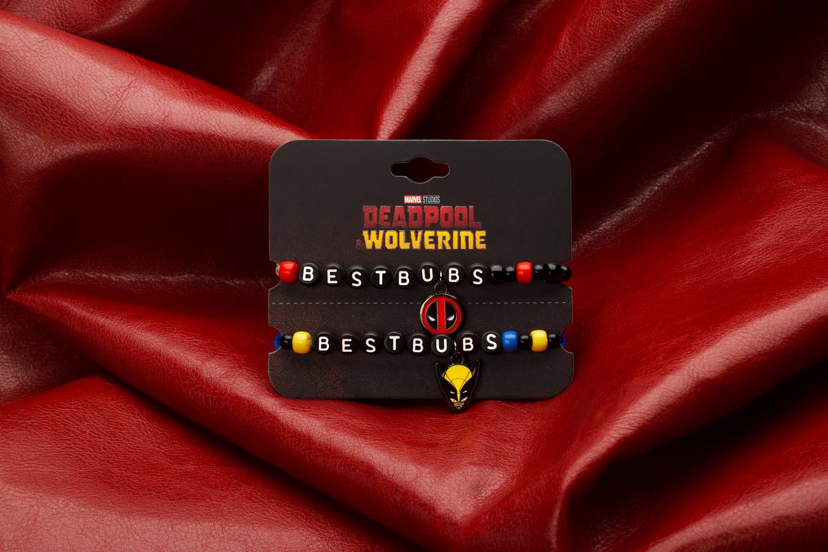 @JewelryBrandsLLC (@jewelry_brands_) on Twitter photo Unbreakable bond, unstoppable duo! โค๏ธ๐๐ป๐Celebrate the ultimate bromance this #mancrushmonday with these Deadpool & Wolverine BFF bracelets! ๐จ๐ผโ๐คโ๐จ๐ป๐ชข๐ซ Because even anti-heroes need their ride-or-die partner in crime! ๐ฆนโโ๏ธ๐๐ฆธ๐ปโโ๏ธ #DeadpoolAndWolverine #deadpool #wolverine #jewelrybrands Unbreakable bond, unstoppable duo! โค๏ธ๐๐ป๐Celebrate the ultimate bromance this #mancrushmonday with these Deadpool & Wolverine BFF bracelets! ๐จ๐ผโ๐คโ๐จ๐ป๐ชข๐ซ Because even anti-heroes need their ride-or-die partner in crime! ๐ฆนโโ๏ธ๐๐ฆธ๐ปโโ๏ธ #DeadpoolAndWolverine #deadpool #wolverine #jewelrybrands