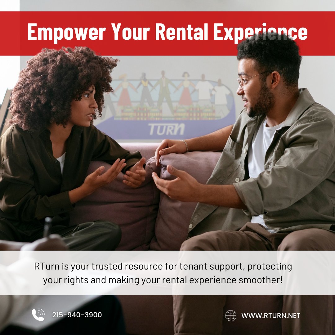 At RTurn, we're here to ensure your rental journey is smooth and stress-free. Protect your rights and receive the support you deserve. Let's make renting a better experience together!

#tenantrights TenantSupport #RentalRights #RentalExperience #TenantAdvocacy #RTurnServices